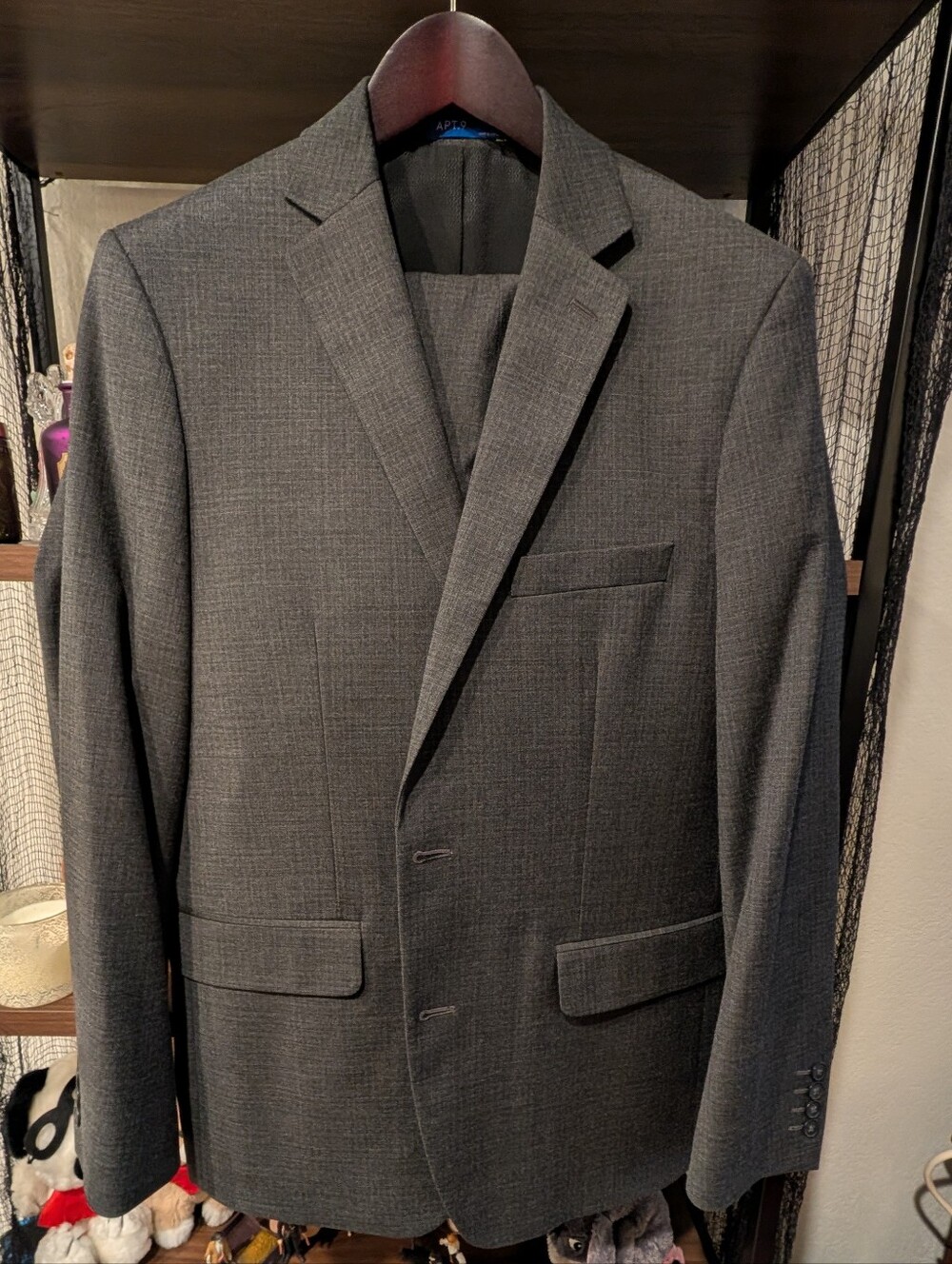 Apt. 9 Men's Charcoal Gray Sport Coat